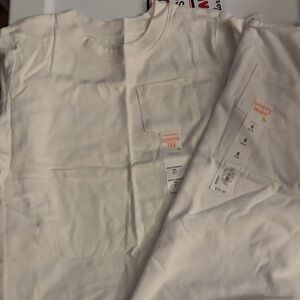 jumping beans White Pocket Tank Top - 2 Pack